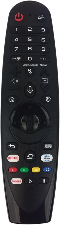 Fjärrkontroll till LG Smart TV (Ersätter LG AN-MR600 Magic Remote) i gruppen Elektronikk / Lyd & Bilde / TV og tilbehør / Fjernkontroller hos TP E-commerce Nordic AB (38-84297)