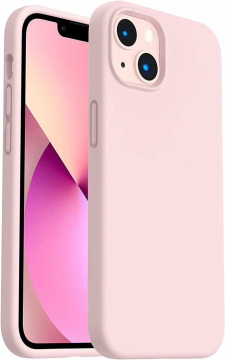 Silikonetui til iPhone 15 Pro, lys rosa i gruppen SMARTTELEFON & NETTBRETT / Mobilbeskyttelse / Apple / iPhone 15 hos TP E-commerce Nordic AB (38-84324)