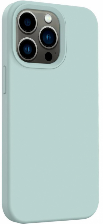 Silikonetui til iPhone 15 Pro Max, Mint i gruppen SMARTTELEFON & NETTBRETT / Mobilbeskyttelse / Apple / iPhone 15 hos TP E-commerce Nordic AB (38-84331)