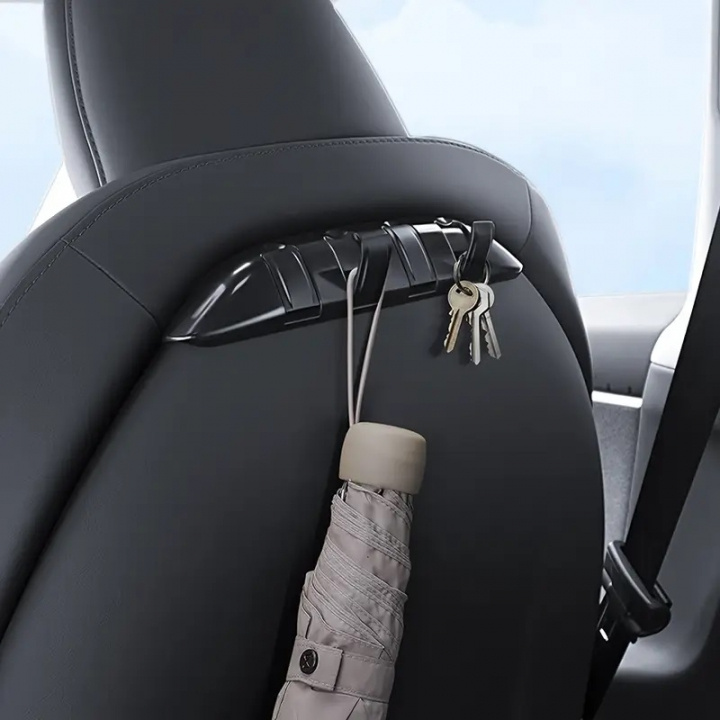 Kroker til seteryggen for Tesla Model 3 & Y i gruppen Bil / Tilbehør / Accessories / Annet biltilbehør hos TP E-commerce Nordic AB (38-84487)