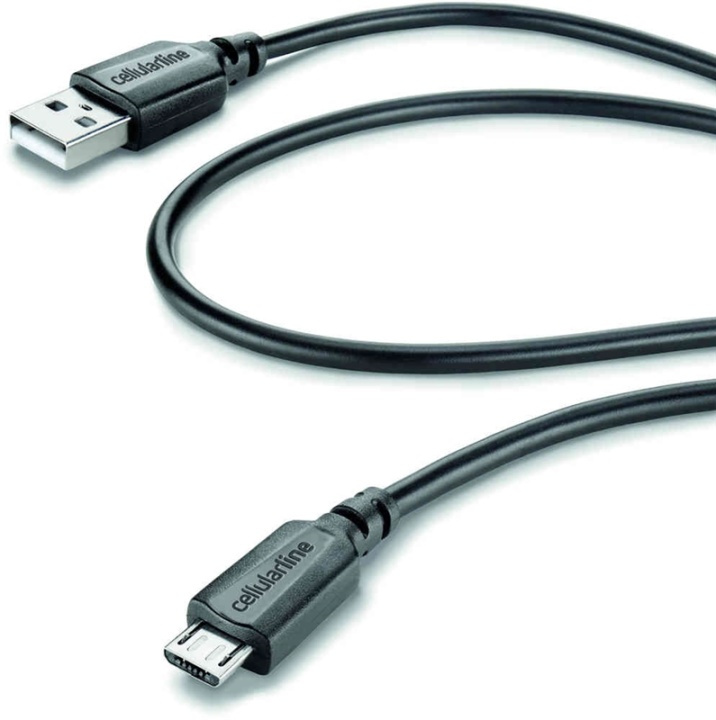 Cellularline Laddkabel Micro-USB 1,15 m i gruppen SMARTTELEFON & NETTBRETT / Ladere og Kabler / Kabler / Kabler microUSB hos TP E-commerce Nordic AB (38-84564)