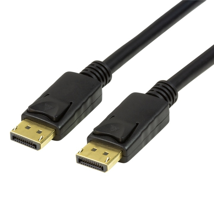 LogiLink DisplayPort-kabel 1.4 8K/4K 1 meter i gruppen Datautstyr / Kabler og adaptere / DisplayPort / Kabler hos TP E-commerce Nordic AB (38-84883)