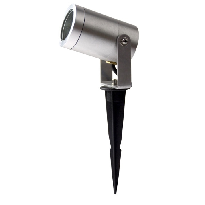 LightsOn Luna hagespotlight Silver i gruppen HJEM, HUS OG HAGE / El og belysning / Utendørsbelysning / Hagebelysning hos TP E-commerce Nordic AB (38-84919)