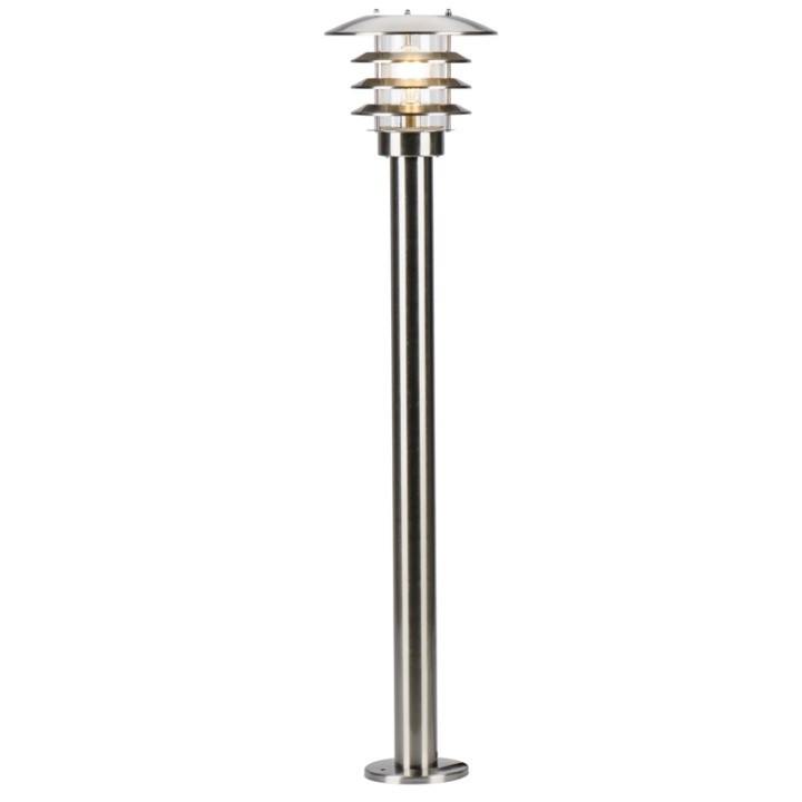 LightsOn Saturnus-pullerten 90 cm sølv i gruppen HJEM, HUS OG HAGE / El og belysning / Utendørsbelysning / Hagebelysning hos TP E-commerce Nordic AB (38-84948)