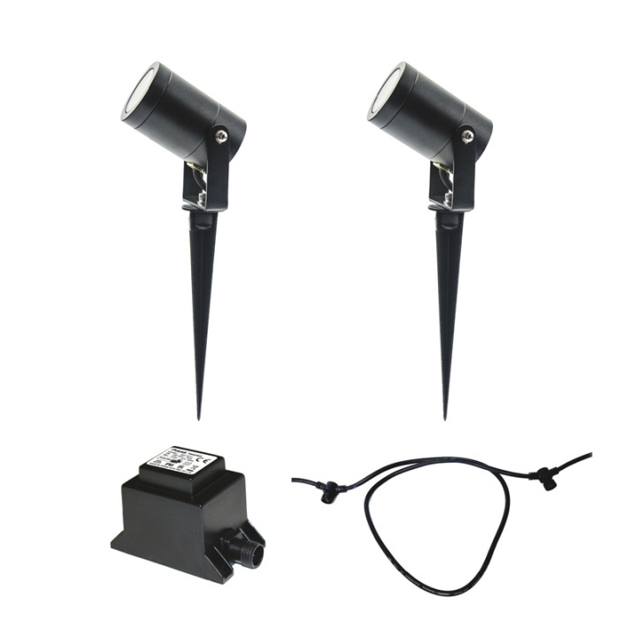 LightsOn Startpakke 2 x Luna Cable Transformer i gruppen HJEM, HUS OG HAGE / El og belysning / Utendørsbelysning / Hagebelysning hos TP E-commerce Nordic AB (38-84957)