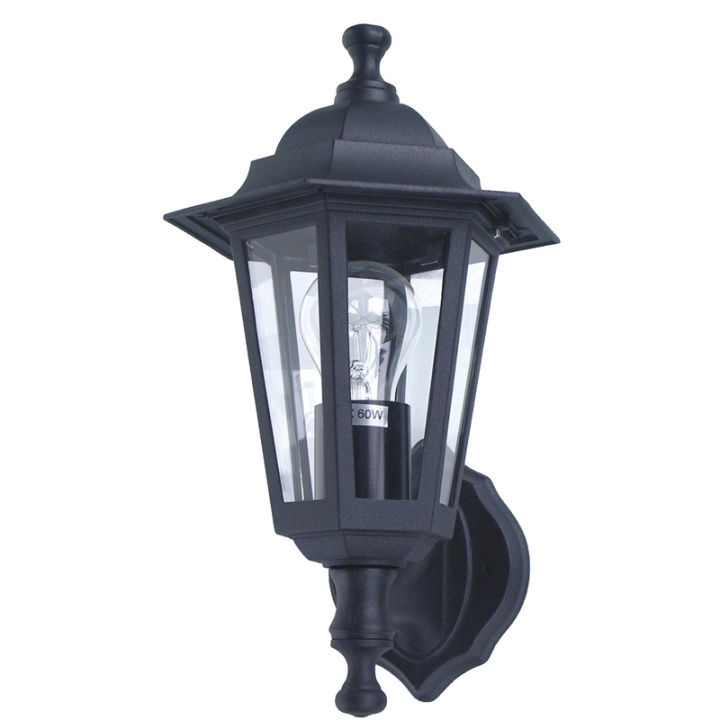 Smartwares Classico Vegglampe 230V Svart i gruppen HJEM, HUS OG HAGE / El og belysning / Utendørsbelysning / Fasadebelysning / Uten bevegelsessensor hos TP E-commerce Nordic AB (38-84960)