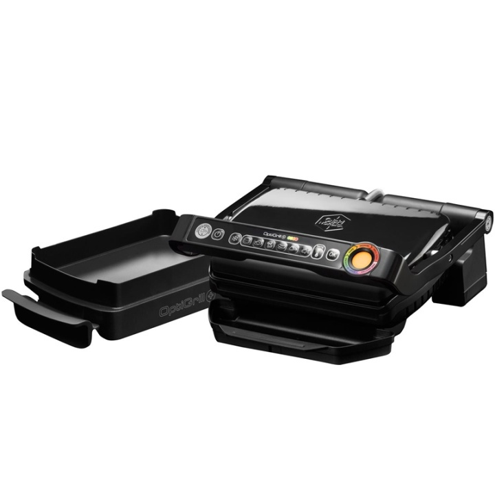 OBH Nordica Optigrill+ svart med brett i gruppen HJEM, HUS OG HAGE / Husholdningsapparater / Øvrige husholdningsapparater hos TP E-commerce Nordic AB (38-84996)