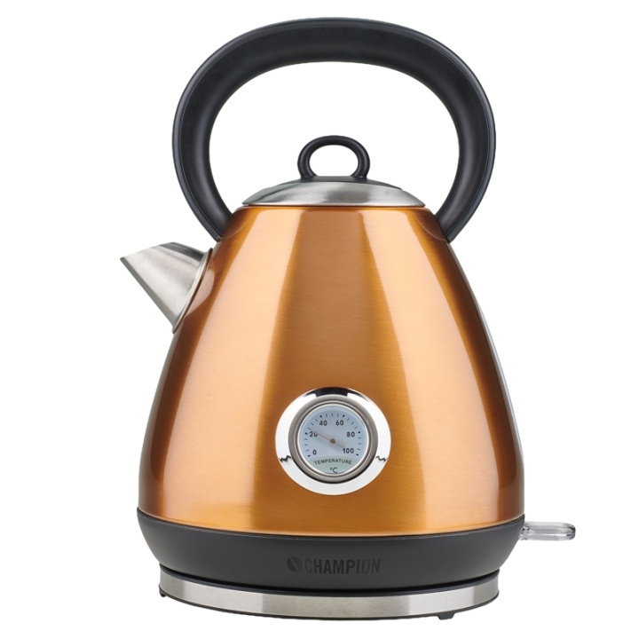 Champion Vannkoker Retro 1,7L VK315 Kobber i gruppen HJEM, HUS OG HAGE / Husholdningsapparater / Vann og juice / Vannkokere hos TP E-commerce Nordic AB (38-85016)