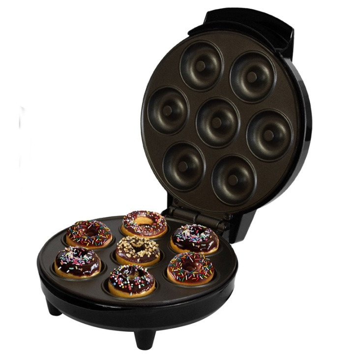 Champion Donut Maker 7 Donuts 700W DM110 Svart i gruppen HJEM, HUS OG HAGE / Husholdningsapparater / Øvrige husholdningsapparater hos TP E-commerce Nordic AB (38-85021)