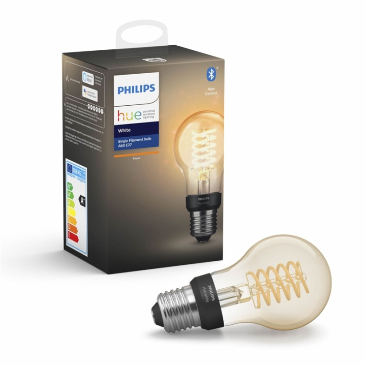 Philips Hue White Filament E27 A60 i gruppen HJEM, HUS OG HAGE / Smarthus / Smart belysning hos TP E-commerce Nordic AB (38-85071)