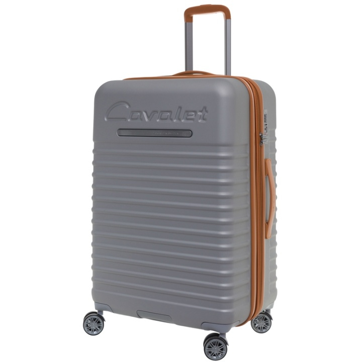 Cavalet Pasadena L Silver/Tan i gruppen SPORT, FRITID & HOBBY / Reise / Kofferter hos TP E-commerce Nordic AB (38-85155)