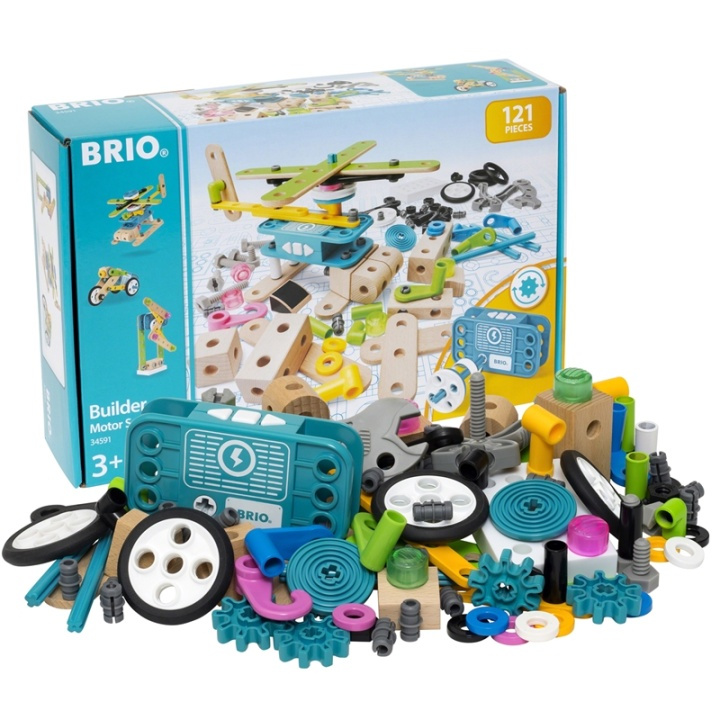 Brio 34591 Builder Motorsett i gruppen LEKER, BARN OG BABY / Leker / Byggeleker / Byggeklosser hos TP E-commerce Nordic AB (38-85209)