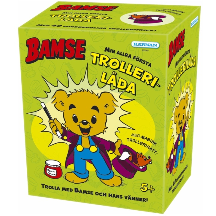 Kärnan Bamses magiske eske med hatt i gruppen LEKER, BARN OG BABY / Leker / Lekesett hos TP E-commerce Nordic AB (38-85310)