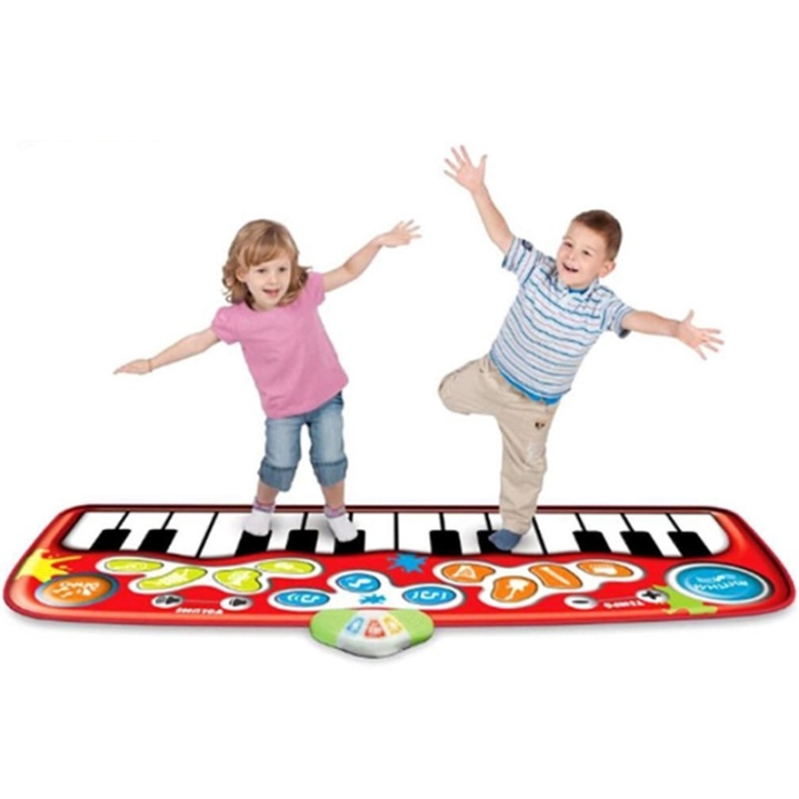 Music Step-to-Play Piano Mat i gruppen LEKER, BARN OG BABY / Musikk, sang og bilde / Instrumenter hos TP E-commerce Nordic AB (38-85340)