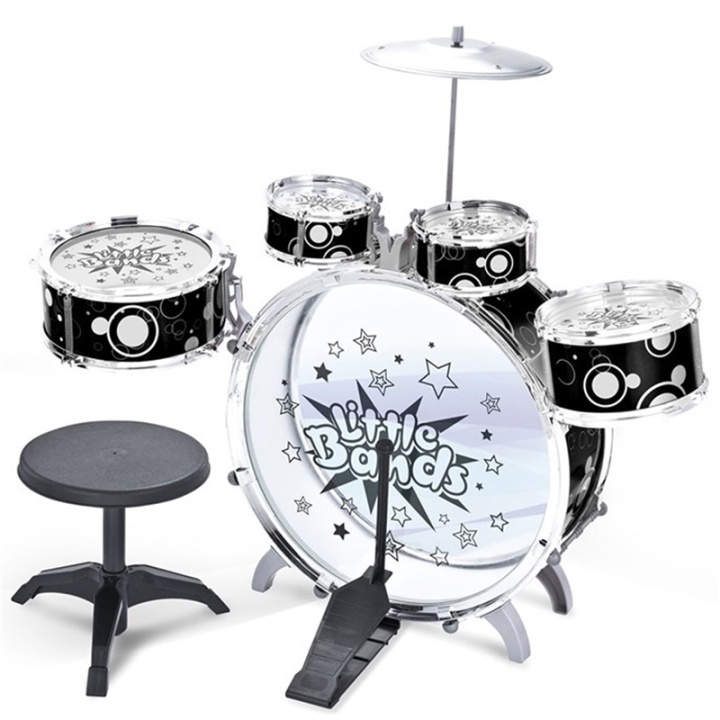 Music Drum set i gruppen LEKER, BARN OG BABY / Musikk, sang og bilde / Instrumenter hos TP E-commerce Nordic AB (38-85343)