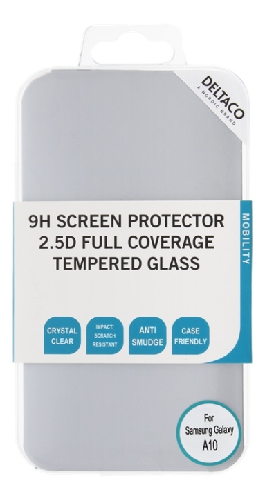 DELTACO screen protector , Galaxy A10 i gruppen SMARTTELEFON & NETTBRETT / Mobilbeskyttelse / Samsung hos TP E-commerce Nordic AB (38-85805)