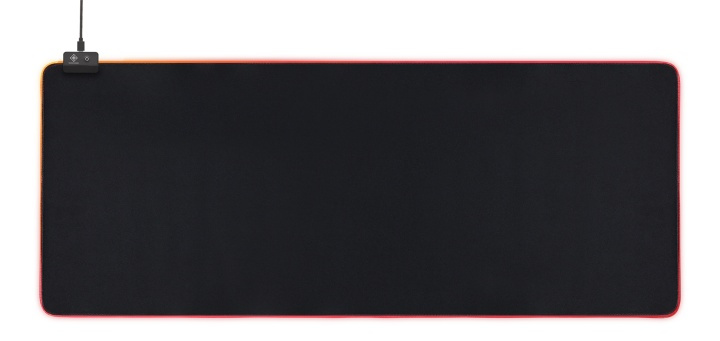 DELTACO GAMING DMP310 RGB-musematte, 90x36cm, 13 LED moduser, svart i gruppen Datautstyr / GAMING / Musematter hos TP E-commerce Nordic AB (38-85857)