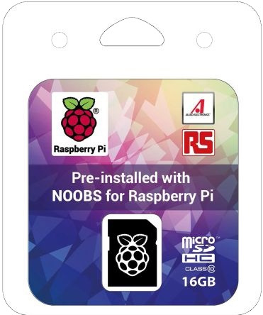 OKdo Pi4 SD card, 16 GB NOOBS for Raspberry Pi 4 Model B i gruppen Datautstyr / PC-Komponenter / Raspberry Pi hos TP E-commerce Nordic AB (38-85873)