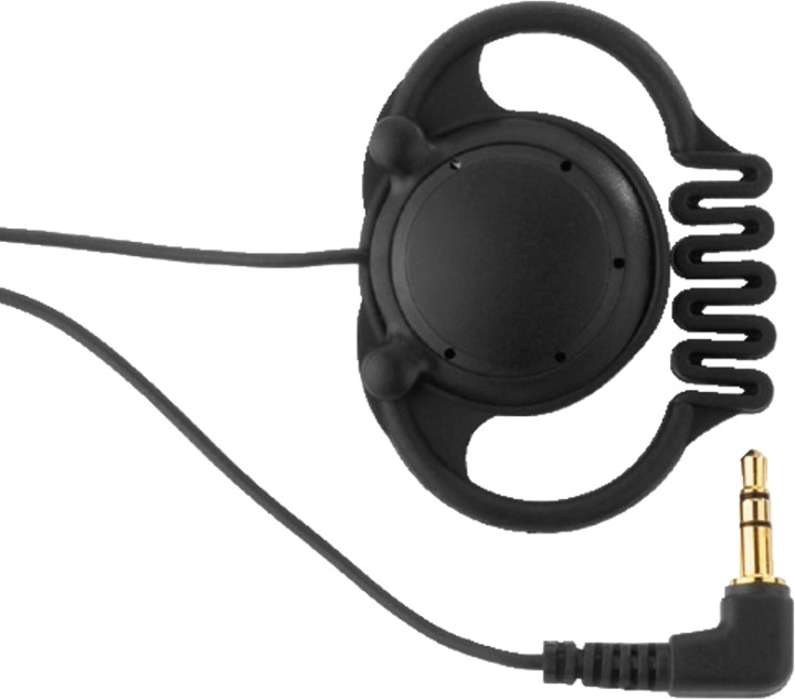 Monacor øretelefon, mono, 3,5 mm, svart i gruppen Elektronikk / Lyd & Bilde / Hodetelefoner & Tilbehør / Hodetelefoner hos TP E-commerce Nordic AB (38-85888)