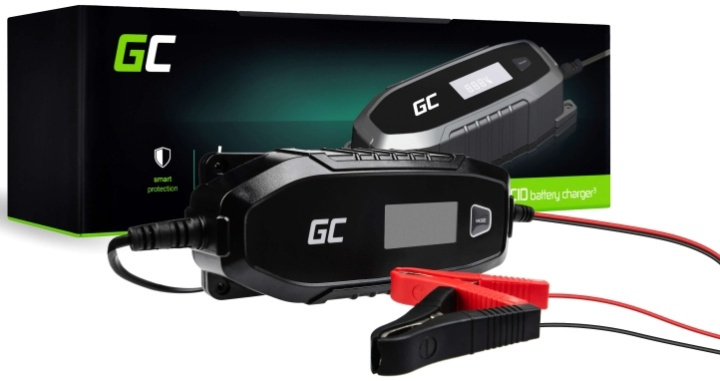Universell batterilader 6V / 12V 4A i gruppen Bil / Startkabler og tilbehør hos TP E-commerce Nordic AB (38-85991)