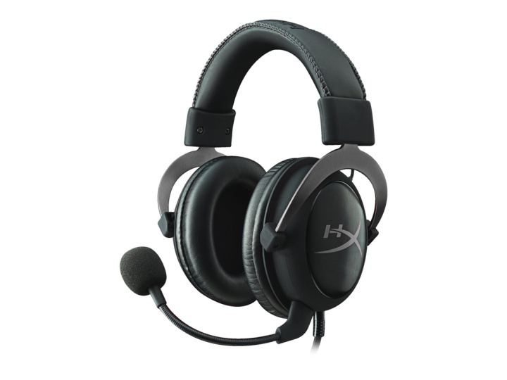 HyperX Cloud II - Hodesett - full størrelse - kabler - metallgrå i gruppen Datautstyr / GAMING / Headset hos TP E-commerce Nordic AB (38-86113)