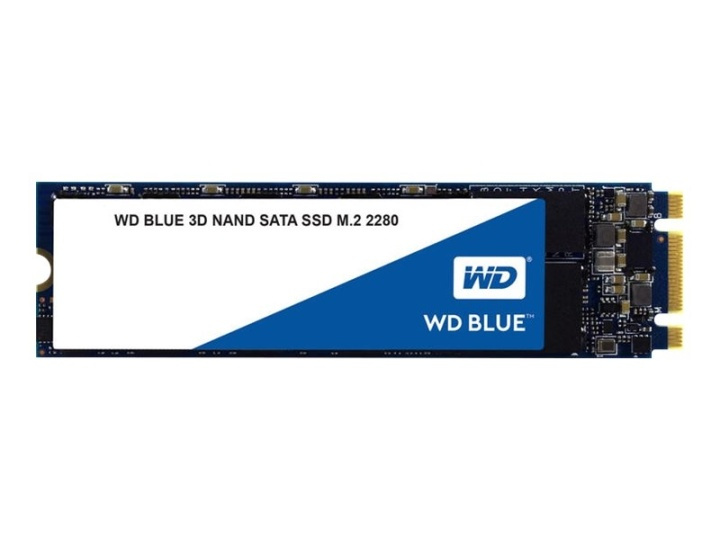 WD Blue 3D NAND SATA SSD SSD WDS500G2B0B 500GB M.2 SATA-600 i gruppen Datautstyr / PC-Komponenter / Harddisker / SSD hos TP E-commerce Nordic AB (38-86141)