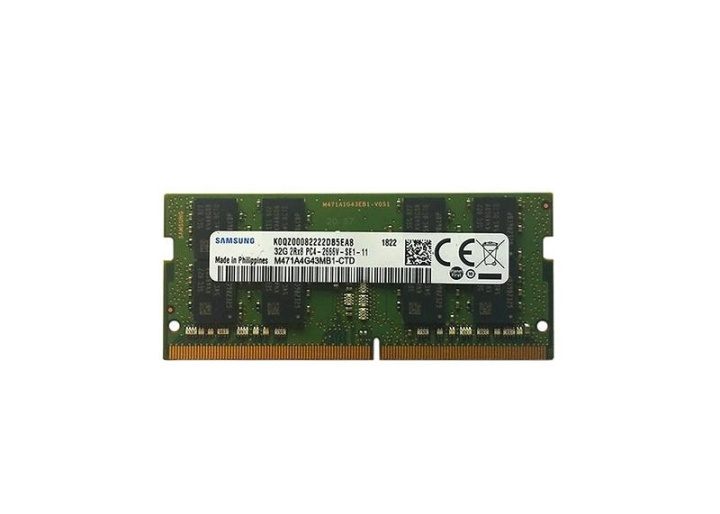 Samsung DDR4 32 GB 2666MHz CL19 icke-ECC SO-DIMM 260 PIN i gruppen Datautstyr / PC-Komponenter / RAM-minner / DDR4 SoDimm hos TP E-commerce Nordic AB (38-86191)