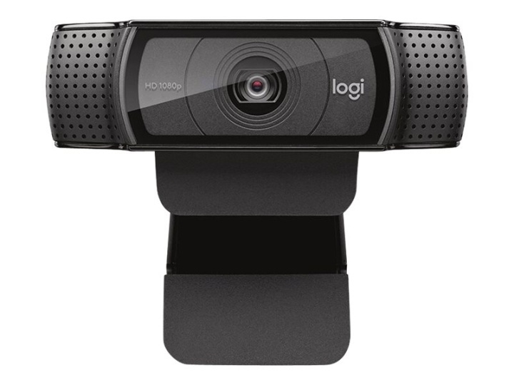 Logitech HD Pro Webcam C920 1920 x 1080 webbkamera i gruppen Datautstyr / Datamaskin Tilbehør / Webkamera hos TP E-commerce Nordic AB (38-86192)