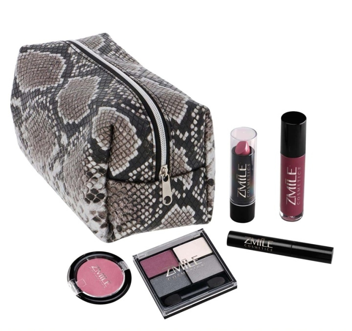 Zmile Cosmetics Beauty Bag Snake Look i gruppen HELSE OG SKJØNNHET / Makeup / Verktøy og sminkesett / Sminkesett hos TP E-commerce Nordic AB (38-86398)