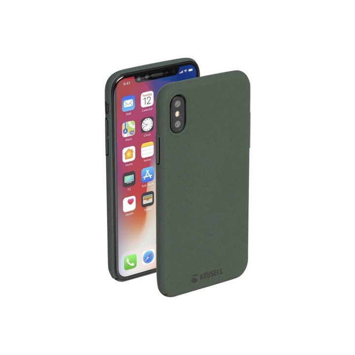 Krusell Sandby for iPhone X/Xs, grønn i gruppen SMARTTELEFON & NETTBRETT / Mobilbeskyttelse / Apple / iPhone X/XS / Deksel hos TP E-commerce Nordic AB (38-86469)