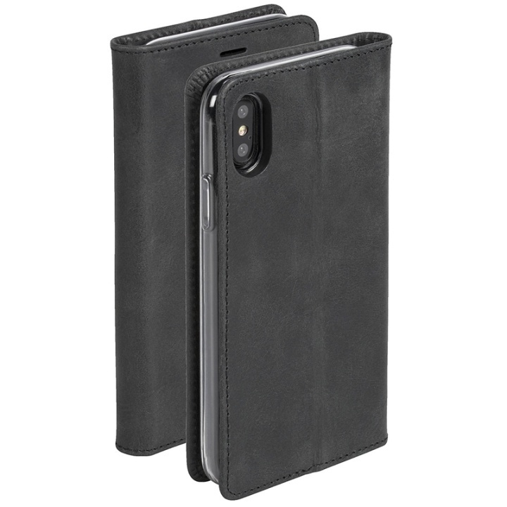 Krusell Sunne FolioCase Wallet Case for iPhone X/Xs, svart i gruppen SMARTTELEFON & NETTBRETT / Mobilbeskyttelse / Apple / iPhone X/XS / Flippdeksel hos TP E-commerce Nordic AB (38-86471)