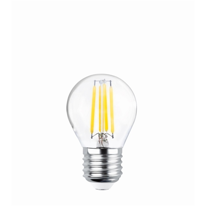 Forever Light Clear LED-lampe med glødetråd, E27 G45 4W 2700K 470lm i gruppen Elektronikk / Lys / LED-lys hos TP E-commerce Nordic AB (38-86595)