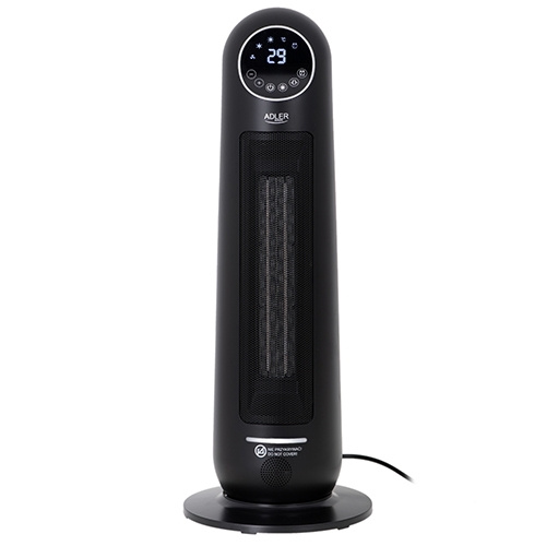 Adler AD 7731 Keramisk varmevifte, LCD-display, fjernkontroll, timer i gruppen HJEM, HUS OG HAGE / Vifter og klimaprodukter / Vifteovner hos TP E-commerce Nordic AB (38-86620)