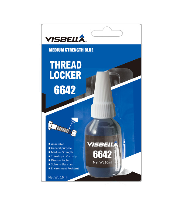 Visbella 6642 Thread Locker 10ml-Medium Strength i gruppen HJEM, HUS OG HAGE / Verktøy / Annet verktøy og tilbehør hos TP E-commerce Nordic AB (38-86710)