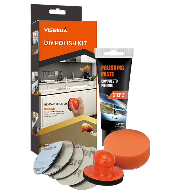 Visbella DIY plastpoleringssett inkl. farger i gruppen HJEM, HUS OG HAGE / Verktøy / Annet verktøy og tilbehør hos TP E-commerce Nordic AB (38-86713)