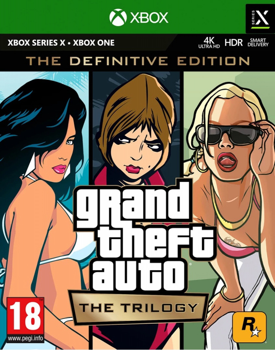 Grand Theft Auto Trilogy - The Definitive Edition for Xbox i gruppen Elektronikk / TV-spill & tilbehør / Xbox One / Spill hos TP E-commerce Nordic AB (38-86743)