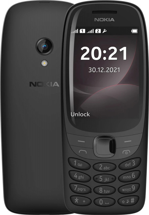 Nokia 6310 DS, Black i gruppen SMARTTELEFON & NETTBRETT / Mobiltelefoner & smartphones hos TP E-commerce Nordic AB (38-86748)