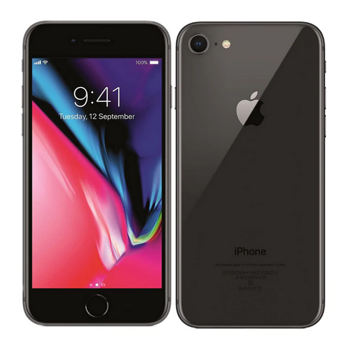 iPhone 8 256 GB, Space Gray Preowned: Tier1 Asset - Okay Condition i gruppen SMARTTELEFON & NETTBRETT / Mobiltelefoner & smartphones hos TP E-commerce Nordic AB (38-86798)