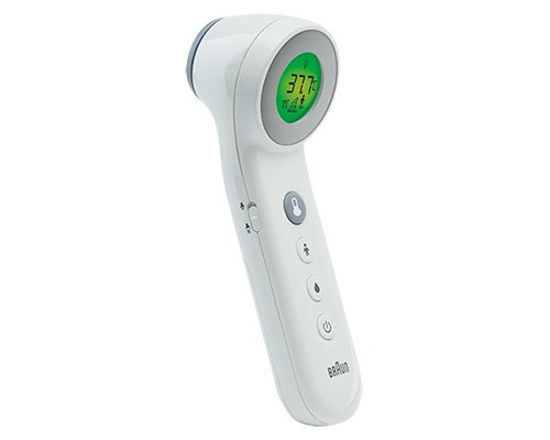 Braun BNT400 3-i-1 berøringsfritt termometer, hvit i gruppen HELSE OG SKJØNNHET / Helsepleie / Febertermometer hos TP E-commerce Nordic AB (38-86837)
