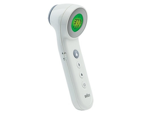 Braun BNT400 3-i-1 Beröringsfri termometer, Vit i gruppen HELSE OG SKJØNNHET / Helsepleie / Febertermometer hos TP E-commerce Nordic AB (38-86837)