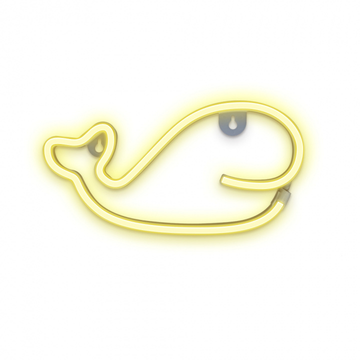 Forever Light Neon LED Light Whale warm white + USB FLNEO9 i gruppen LEKER, BARN OG BABY / Barnerom / Belysning / Taklamper og vegglamper hos TP E-commerce Nordic AB (38-86864)