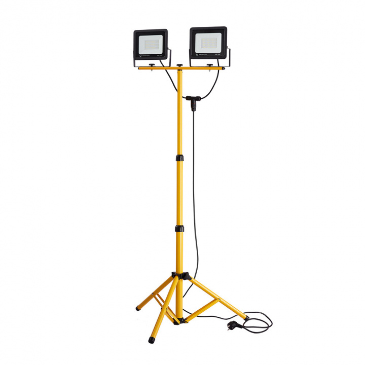 Forever Light Worklight LED 2x50W 6000K with tripod i gruppen HJEM, HUS OG HAGE / El og belysning / Arbeidsbelysning hos TP E-commerce Nordic AB (38-86899)