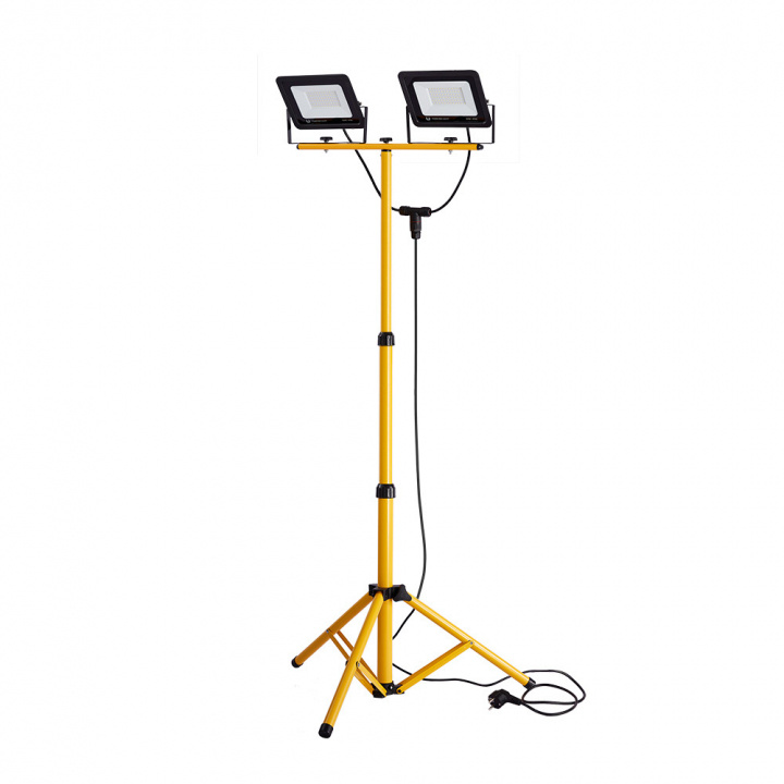 Forever Light Worklight LED 2x30W 6000K with tripod i gruppen HJEM, HUS OG HAGE / El og belysning / Arbeidsbelysning hos TP E-commerce Nordic AB (38-86901)