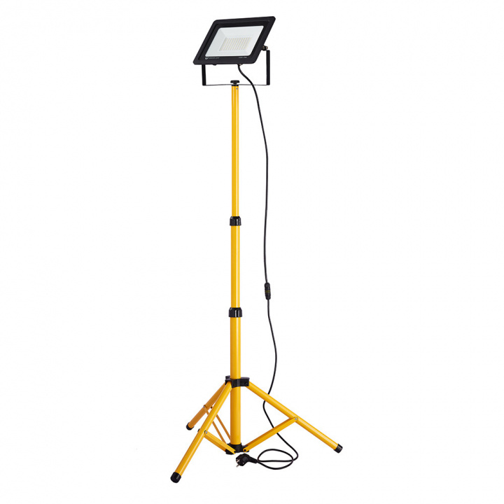 Forever Light Arbeidslampe LED 1x100W 4500K med stativ i gruppen HJEM, HUS OG HAGE / El og belysning / Arbeidsbelysning hos TP E-commerce Nordic AB (38-86904)