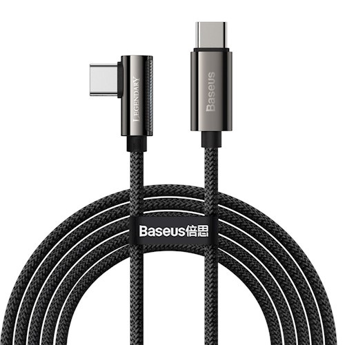 Baseus cable Legend PD USB-C - USB-C 2,0m 100W, Black i gruppen Datautstyr / Kabler og adaptere / USB / USB-C hos TP E-commerce Nordic AB (38-86924)