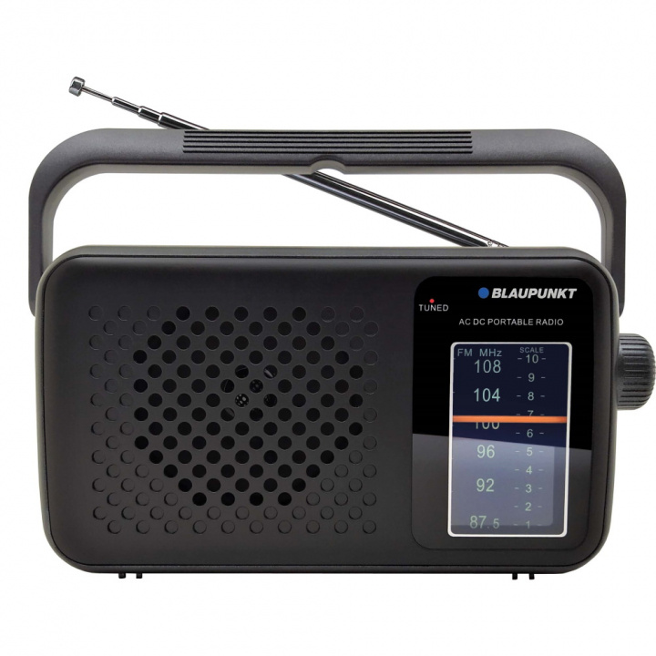 Blaupunkt Lommeradio / bærbar radio PR8BK, Svart i gruppen Elektronikk / Lyd & Bilde / Hjemmekino, HiFi og bærbar / Radio & Vekkerklokker / Radio hos TP E-commerce Nordic AB (38-86946)