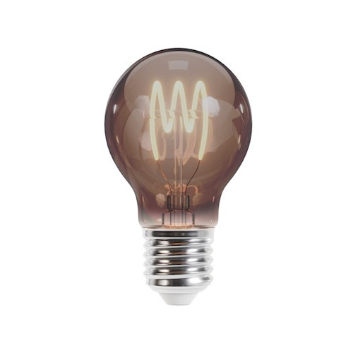 Forever Light LED-lampe Filament E27 A60 4W 230V 230V 2000K 250lm SF, Sotet glass i gruppen Elektronikk / Lys / LED-lys hos TP E-commerce Nordic AB (38-86947)
