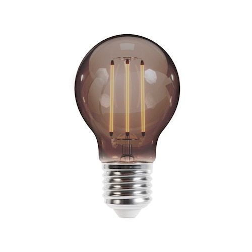 Forever Light LED-lampe Filament E27 A60 4W 230V 230V 2000K 400lm COG, Sooty glass i gruppen Elektronikk / Lys / LED-lys hos TP E-commerce Nordic AB (38-86948)