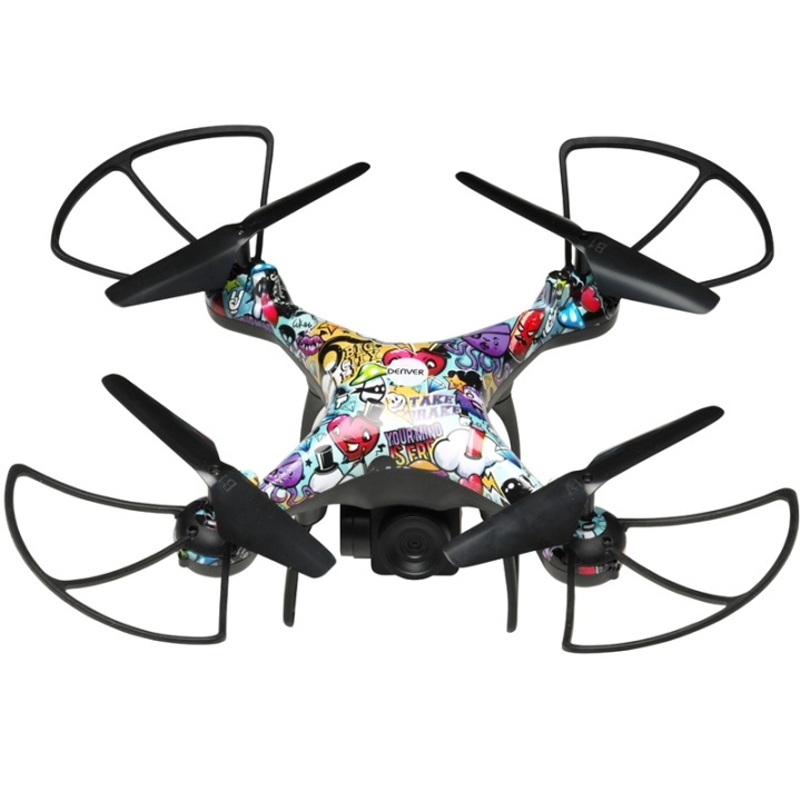 Denver Drone HD-kamera Stort batteri Høydeholder i gruppen LEKER, BARN OG BABY / Radiostyrt / Droner hos TP E-commerce Nordic AB (38-87237)