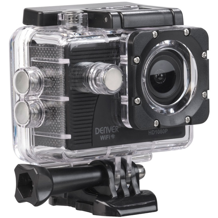 Denver FULL HD-actionkamera med Wi-Fi 5Mpixel i gruppen SPORT, FRITID & HOBBY / Action kameraer og tilbehør / Action kameraer hos TP E-commerce Nordic AB (38-87245)